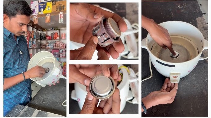 rice cooker spring not working