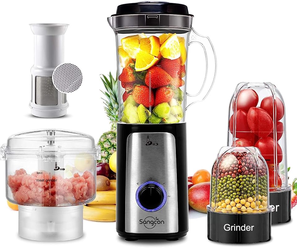 Sangcon 5-in-1 Food Processor