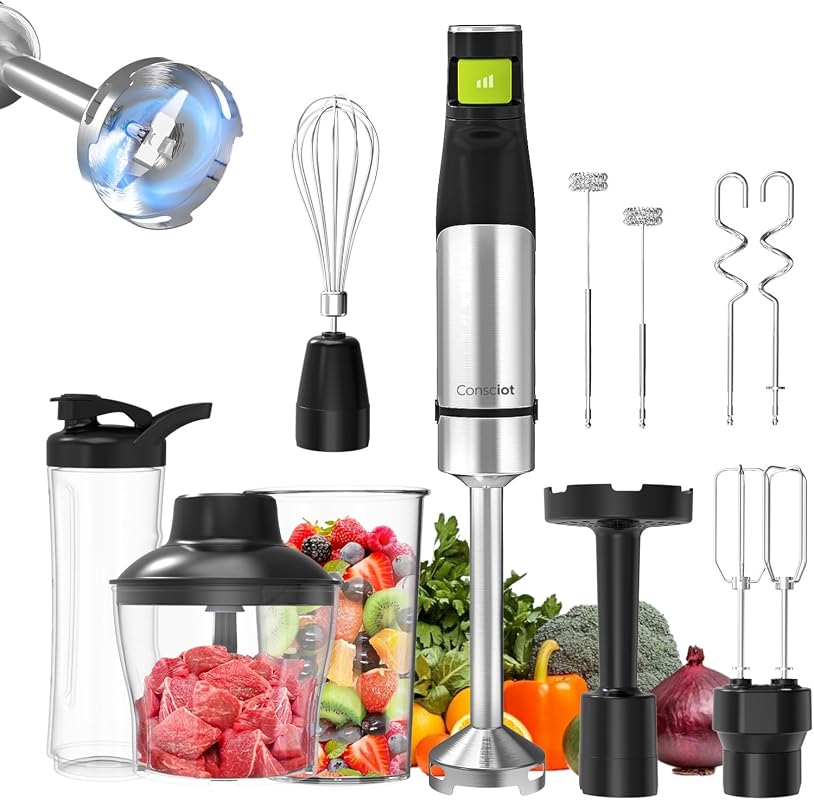 Consciot 10-in-1 Immersion Blender