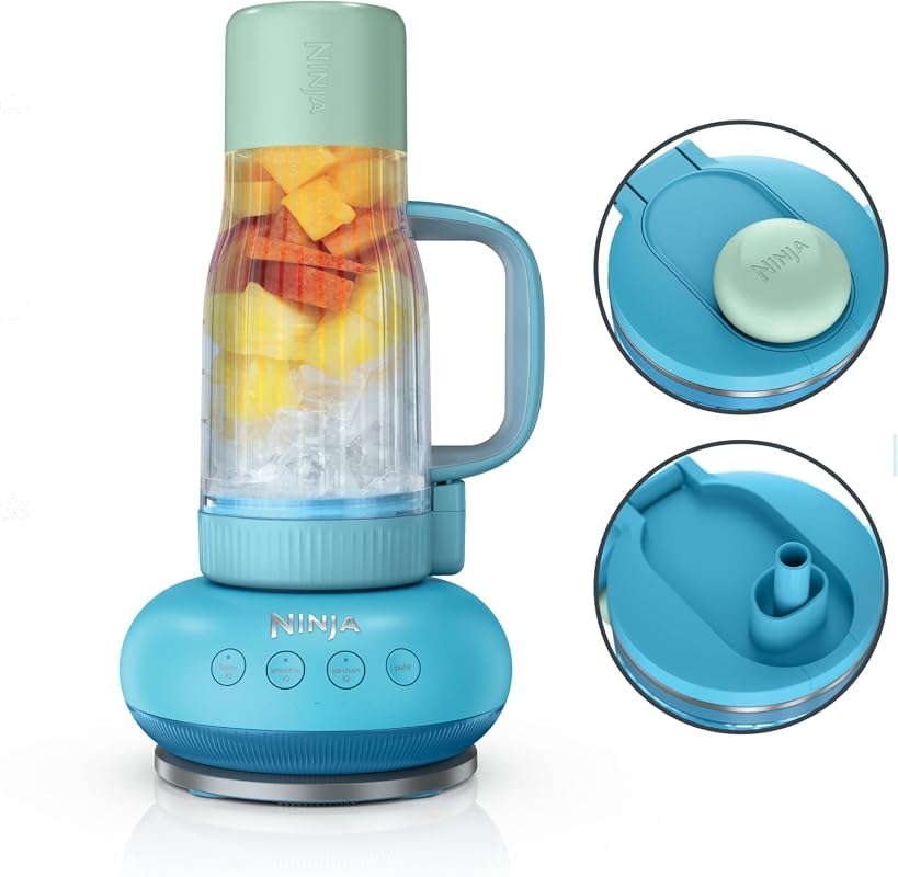Ninja BlendBOSS 1200PW Personal Blender with 26oz Tumbler for Fast and