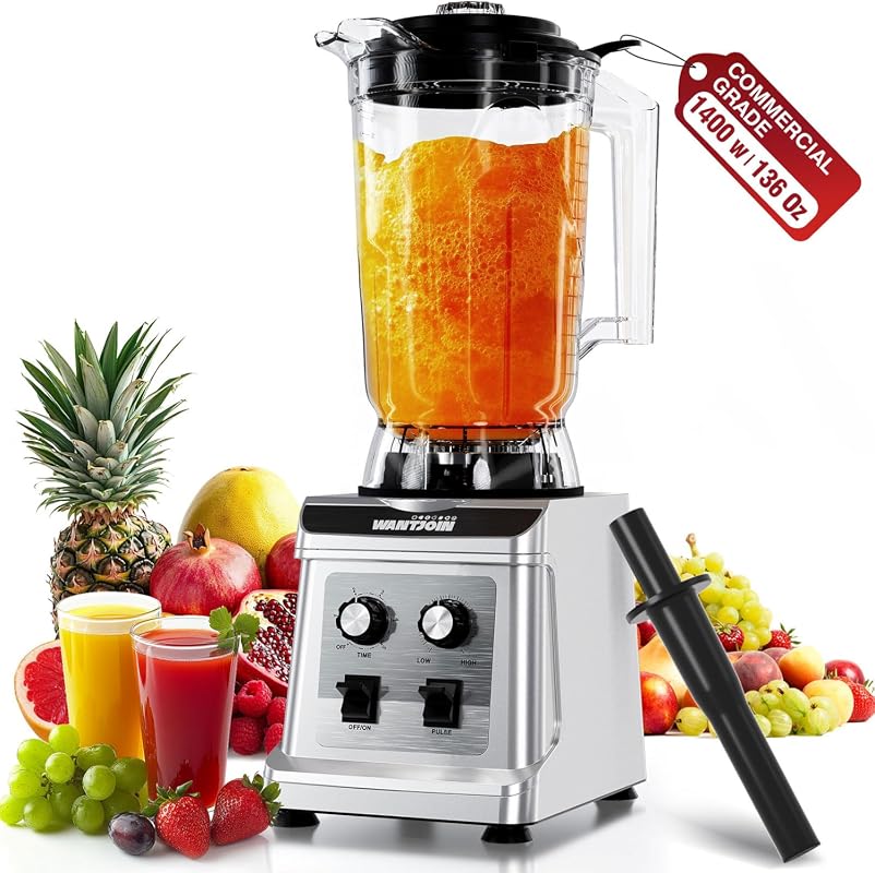 WantJoin 136oz Commercial Blender